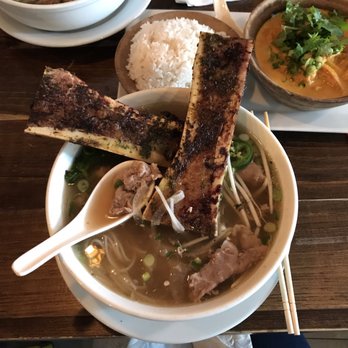 Ginger and Lemongrass - Bone marrow is extra $. The 2nd was from a health conscious friend. My LDL is good. I think I can risk it. - Vietnamese Near Me - Whitestone, New York Ginger and Lemongrass - Bone marrow is extra $. The 2nd was from a health conscious friend. My LDL is good. I think I can risk it. - Vietnamese Near Me - Whitestone, New York