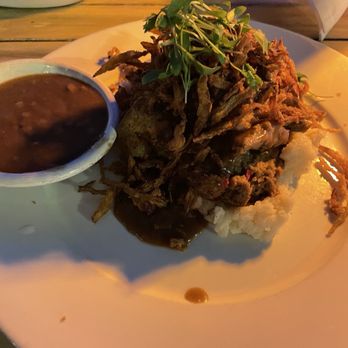 BLK Earth Sea Spirits - Kobe Meat Loaf. Gravy was overly salty. - Seafood Near Me - Huntington Beach, California BLK Earth Sea Spirits - Kobe Meat Loaf. Gravy was overly salty. - Seafood Near Me - Huntington Beach, California