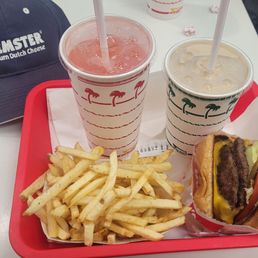 That is a #1 combo with Choco shake added.. That is a #1 combo with Choco shake added..