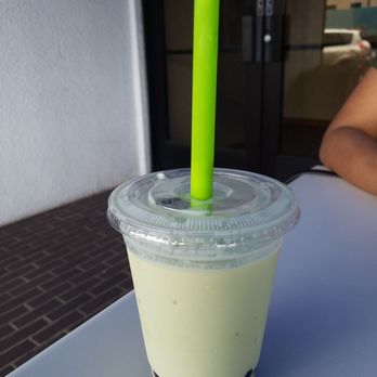 Fruittitude - Avacado smoothie with condensed milk and boba. - Bubble Tea Near Me - La Jolla, California