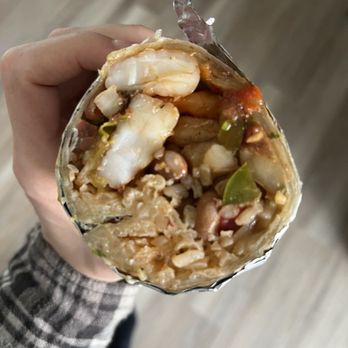 Taqueria Extra - Shrimp Burrito - Mexican Near Me - Martinez, California