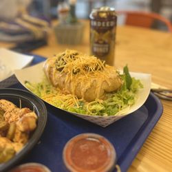 Hungry Hippie Tacos - Chimichanga