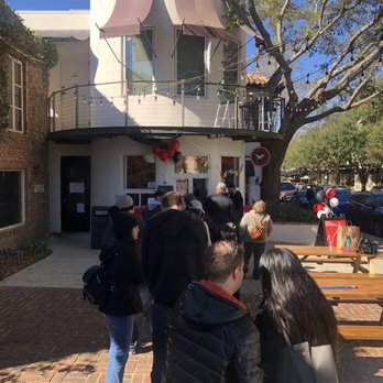 JAM Hot Chicken - Line at 11am opening - Chicken Shop Near Me - Winter Park, Florida JAM Hot Chicken - Line at 11am opening - Chicken Shop Near Me - Winter Park, Florida