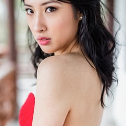Kams Kouture Makeup Artistry - Ben B Photography Venue: Seattle Chinese Garden Gowns:Unveiled Bridal Boutique