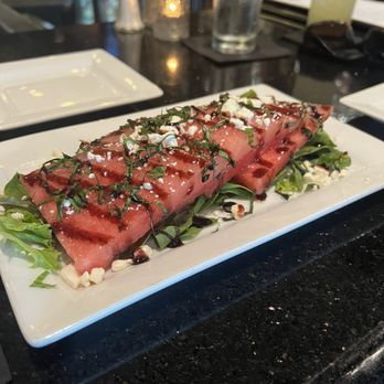 Copano’s - watermelon salad - Whiskey Bars Near Me - Rockport, Texas