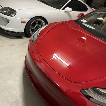 Detail Maniac - Tesla model 3 front end PPF - Vehicle Wraps Near Me - Sacramento, California Detail Maniac - Tesla model 3 front end PPF - Vehicle Wraps Near Me - Sacramento, California