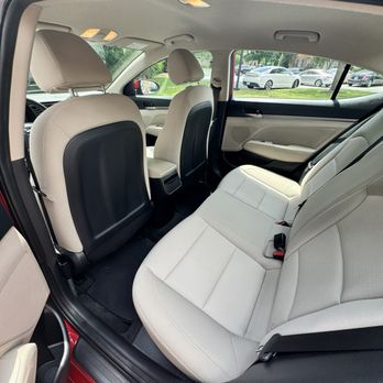 Mobile Wash Spa - Back seat - Auto Detailing Near Me