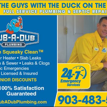 Rub A Dub Plumbing - Plumbing Near Me - Tyler, Texas Rub A Dub Plumbing - Plumbing Near Me - Tyler, Texas