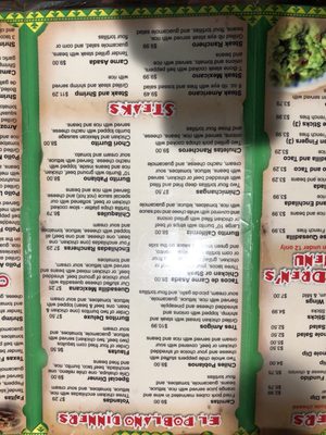 Menu photo 8 El Poblano Newberry, SC