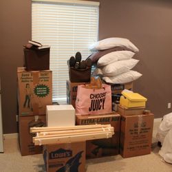 FL Movers - Packed bed room
