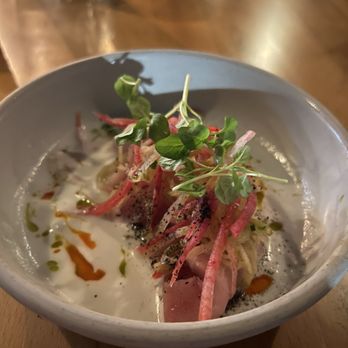 Kayu - Hamachi crudo - Cocktail Bars Near Me - Washington, DC, District of Columbia