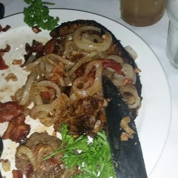 Moracco Supper Club - Beef liver with bacon and onions - American Near Me - Dubuque, Iowa Moracco Supper Club - Beef liver with bacon and onions - American Near Me - Dubuque, Iowa