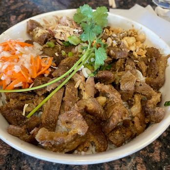 Pho 99 - Grilled pork vermicelli bowl. The photo does not do justice to how large this is. - Vietnamese Near Me - Littleton, Colorado