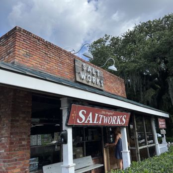 The Original Salt Works - a brick building with a sign that says salt works - Breakfast & Brunch Near Me - Wilmington, North Carolina The Original Salt Works - a brick building with a sign that says salt works - Breakfast & Brunch Near Me - Wilmington, North Carolina