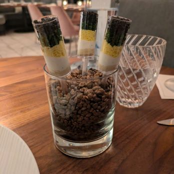 Serevene - @endoedibles on IG 10/26/24  CAVIAR PUSH POPS - white sturgeon caviar, accoutrements - French Near Me - Miami Beach, Florida