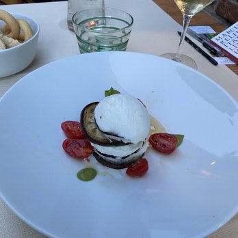 Ostaria da Rioba - Mozzarella, grilled aubergine, tomatoes - Wine Bars Near Me - Venezia, VE