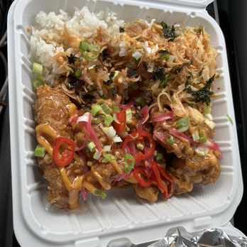 Jenny's Grill - Fried chicken platter - Korean Near Me - Fredericksburg, Virginia