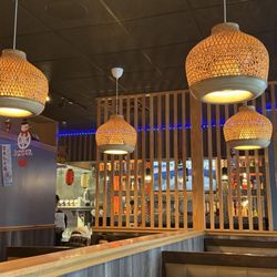 Ippin Ramen - Dining area Bar area