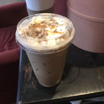 Coffeelands - Limited edition iced Butterbeer - Coffee & Tea Near Me - Clinton, Massachusetts