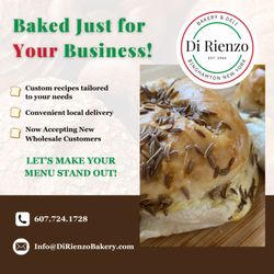 Di Rienzo Bakery - We can customize bread for your restaurant, deli or café. Lets collaborate.