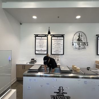 Wynston’s Ice Cream - Interior - Ice Cream & Frozen Yogurt Near Me - San Marcos, California Wynston’s Ice Cream - Interior - Ice Cream & Frozen Yogurt Near Me - San Marcos, California