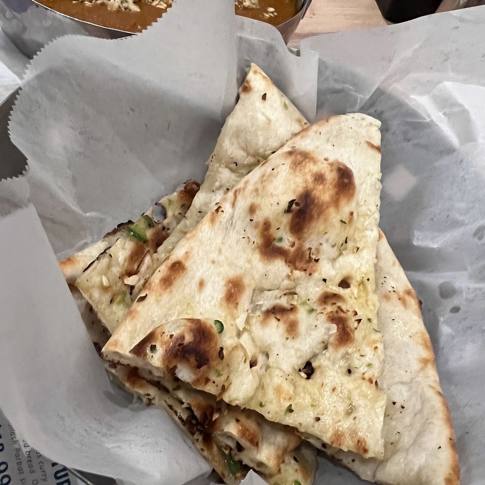 Kailash Parbat - Chili garlic naan - Indian Near Me - Dublin, California