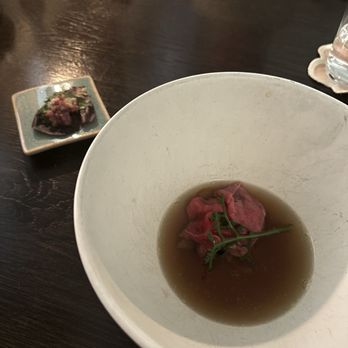 Provenance - Wagyu and cordyceps and broth (Muguk) - French Near Me - Philadelphia, Pennsylvania Provenance - Wagyu and cordyceps and broth (Muguk) - French Near Me - Philadelphia, Pennsylvania