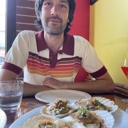 My date and the scallops My date and the scallops