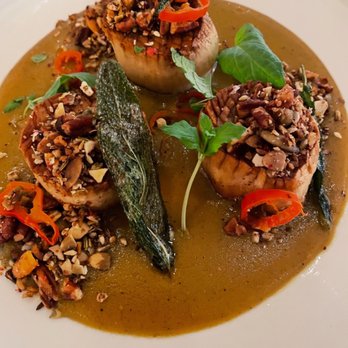 The Green House Restaurant - Appetizer: King Trumpet Scallops - Vegan Near Me - Wilmington, North Carolina The Green House Restaurant - Appetizer: King Trumpet Scallops - Vegan Near Me - Wilmington, North Carolina