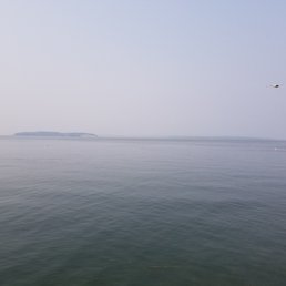 A bit hazy due to the forest fires in Canada A bit hazy due to the forest fires in Canada