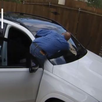 Frisco Auto Glass Pros - Clearly can see the belt. - Auto Glass Services Near Me - Frisco, Texas Frisco Auto Glass Pros - Clearly can see the belt. - Auto Glass Services Near Me - Frisco, Texas