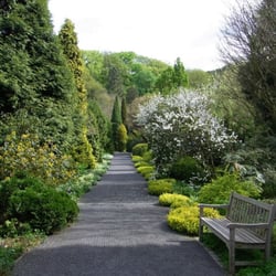 Stiftung Arboretum Park Härle - Die graden Wege zeugen noch von der ehemaligen Gemüse-Gärtnerei der Härle-Schwestern nach dem Krieg
