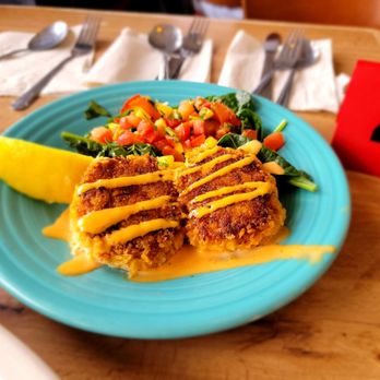Lowell's Restaurant - Dungeness Crab Cakes! - American Near Me - Seattle, Washington
