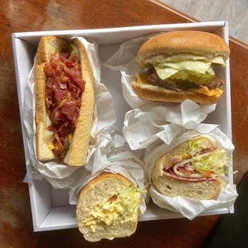 Ambro's Subs - Cheese burger , pastrami and cheese , salami and cheese , egg salad so good - Sandwiches Near Me - San Dimas, California