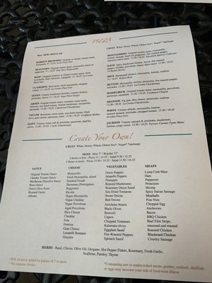 Menu photo 8 Pizza by Elizabeths Wilmington, DE