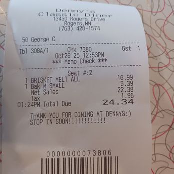 Denny's - Diners Near Me - Rogers, Minnesota