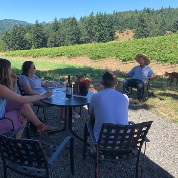 J L Kiff Vineyard - Joel teaching us a thing or two! - Wine Tasting Room Near Me - McMinnville, Oregon J L Kiff Vineyard - Joel teaching us a thing or two! - Wine Tasting Room Near Me - McMinnville, Oregon
