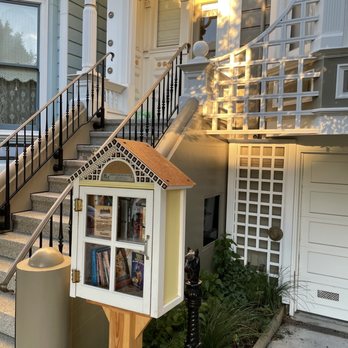 Little Free Library - Little Free Library right here in front of one of the famous Painted Ladies - Community Book Box Near Me - San Francisco, California Little Free Library - Little Free Library right here in front of one of the famous Painted Ladies - Community Book Box Near Me - San Francisco, California