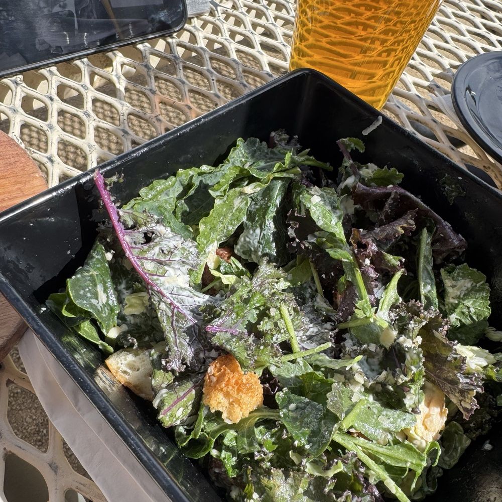 Mammoth Brewing - Kale salad - Breweries Near Me - Mammoth Lakes, California