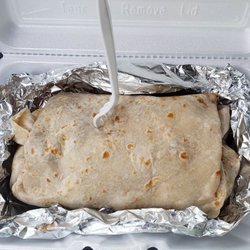 Los Compadres Food Truck - Good sized #burrito! #ReviewsByRL