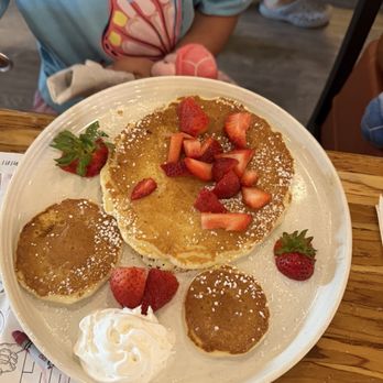 Sunny House Cafe - Kids menu: Mickey pancake - Breakfast & Brunch Near Me - Naples, Florida Sunny House Cafe - Kids menu: Mickey pancake - Breakfast & Brunch Near Me - Naples, Florida