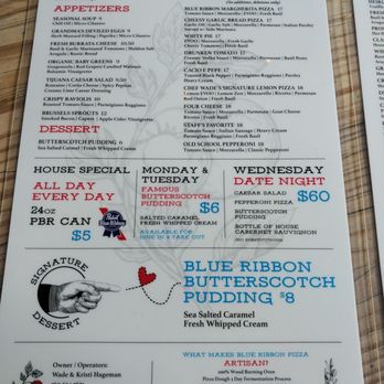 Blue Ribbon Artisan Pizzeria - Pizza Near Me - Encinitas, California