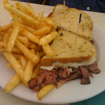 Jack's Outback Restaurant - Pastrami melt and fries - Breakfast & Brunch Near Me - Yarmouth Port, Massachusetts
