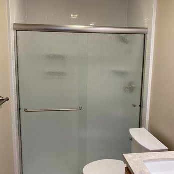 CALbath Renovations - I opted for the glass you can still see through but not totally clear. - General Contractors Near Me - Newport Beach, California CALbath Renovations - I opted for the glass you can still see through but not totally clear. - General Contractors Near Me - Newport Beach, California