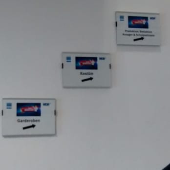 WDR Studios - Hinweis Schilder - Television Stations Near Me - Cologne, NW