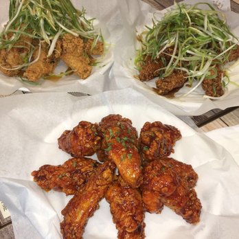 CM Chicken - $13.99 --- Soy Garlic Spring Onion Chicken, Lemon Spring Onion Chicken - Chicken Wings Near Me - Overland Park, Kansas