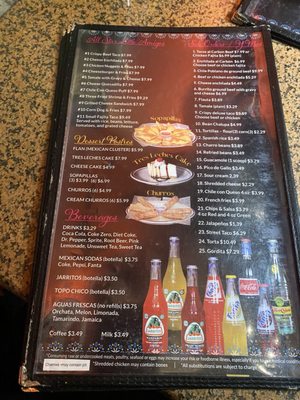 Menu photo 6 Las Palomas Mexican Restaurant Houston, TX Menu photo 6 Las Palomas Mexican Restaurant Houston, TX