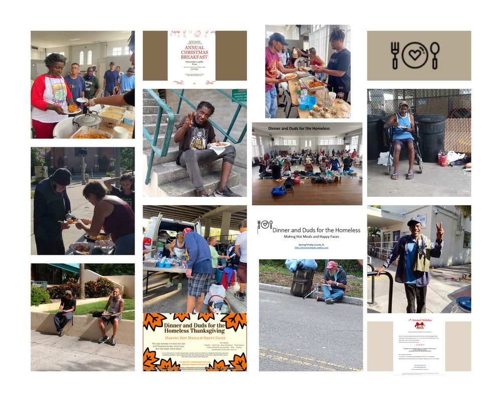 Dinner and Duds for the Homeless - social services organization in St. Petersburg, FL