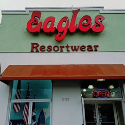 Front View of Eagles Beachware. Front View of Eagles Beachware.