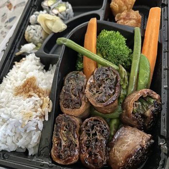 Yellowstone Sushi - B9. Beef Negamaki Lunch Bento Box - Sushi Bars Near Me - Forest Hills, New York Yellowstone Sushi - B9. Beef Negamaki Lunch Bento Box - Sushi Bars Near Me - Forest Hills, New York